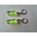 spirit level -black base,1 bubble level indicate level gift bubble key chain spirit level